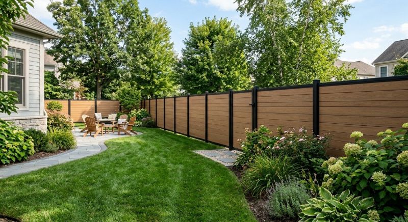 Composite Fence Installation in Pearland, TX