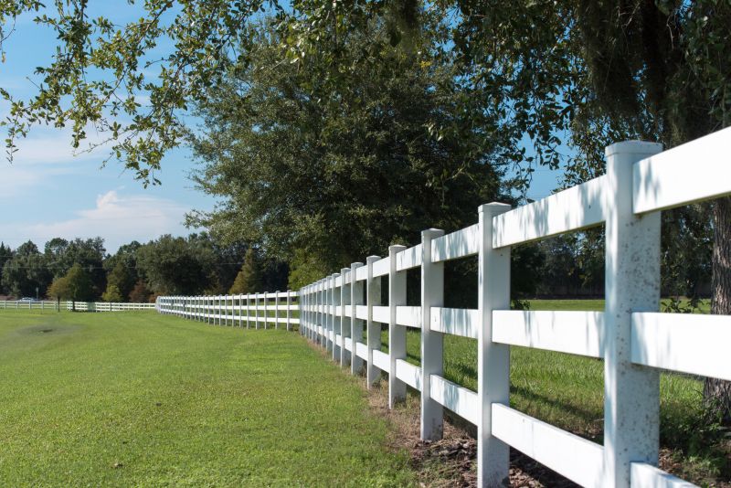 White Pvc Fence Installation in Alpharetta, GA